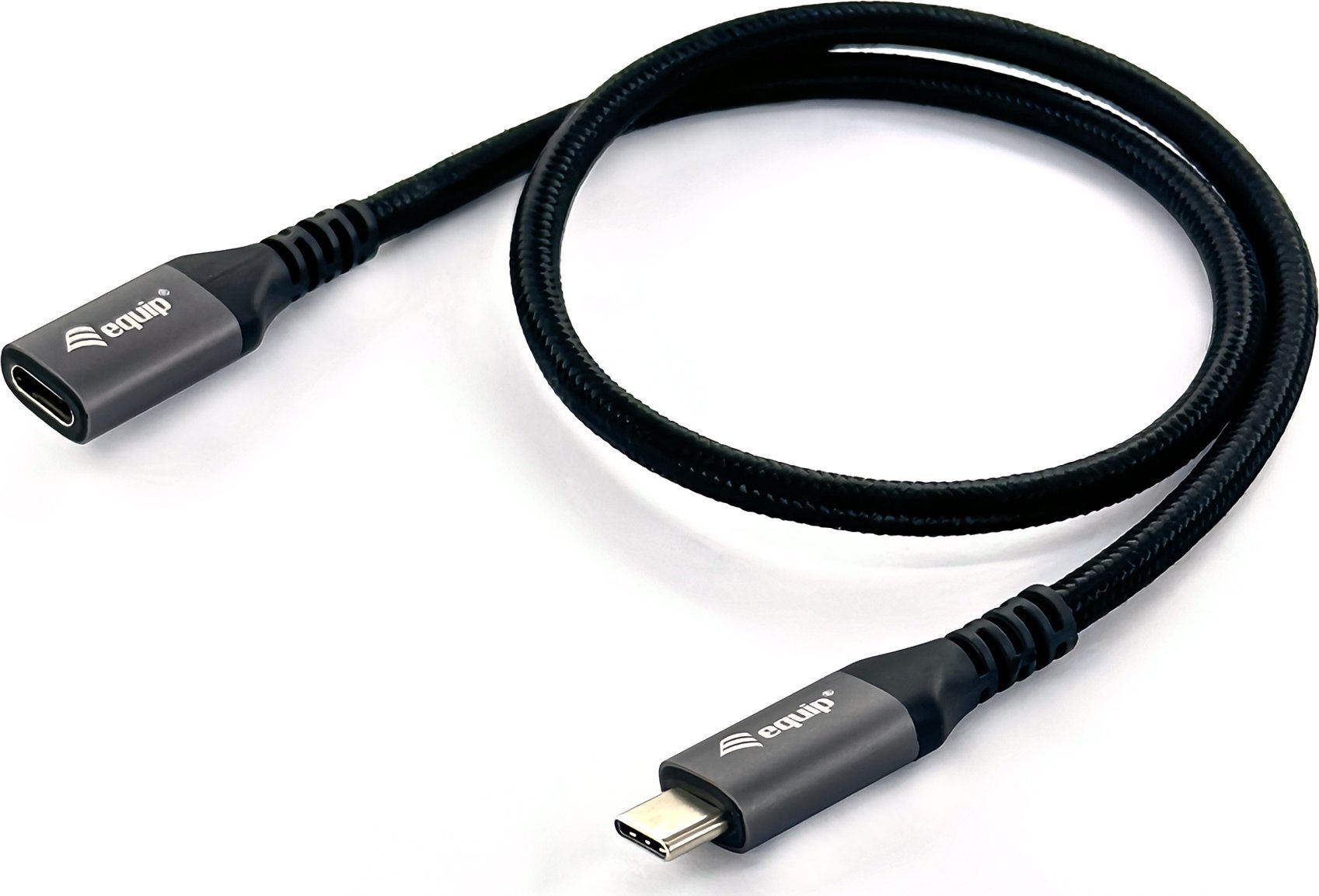 Equip Kabel USB USB-C - USB-C 1 m černý (128371)