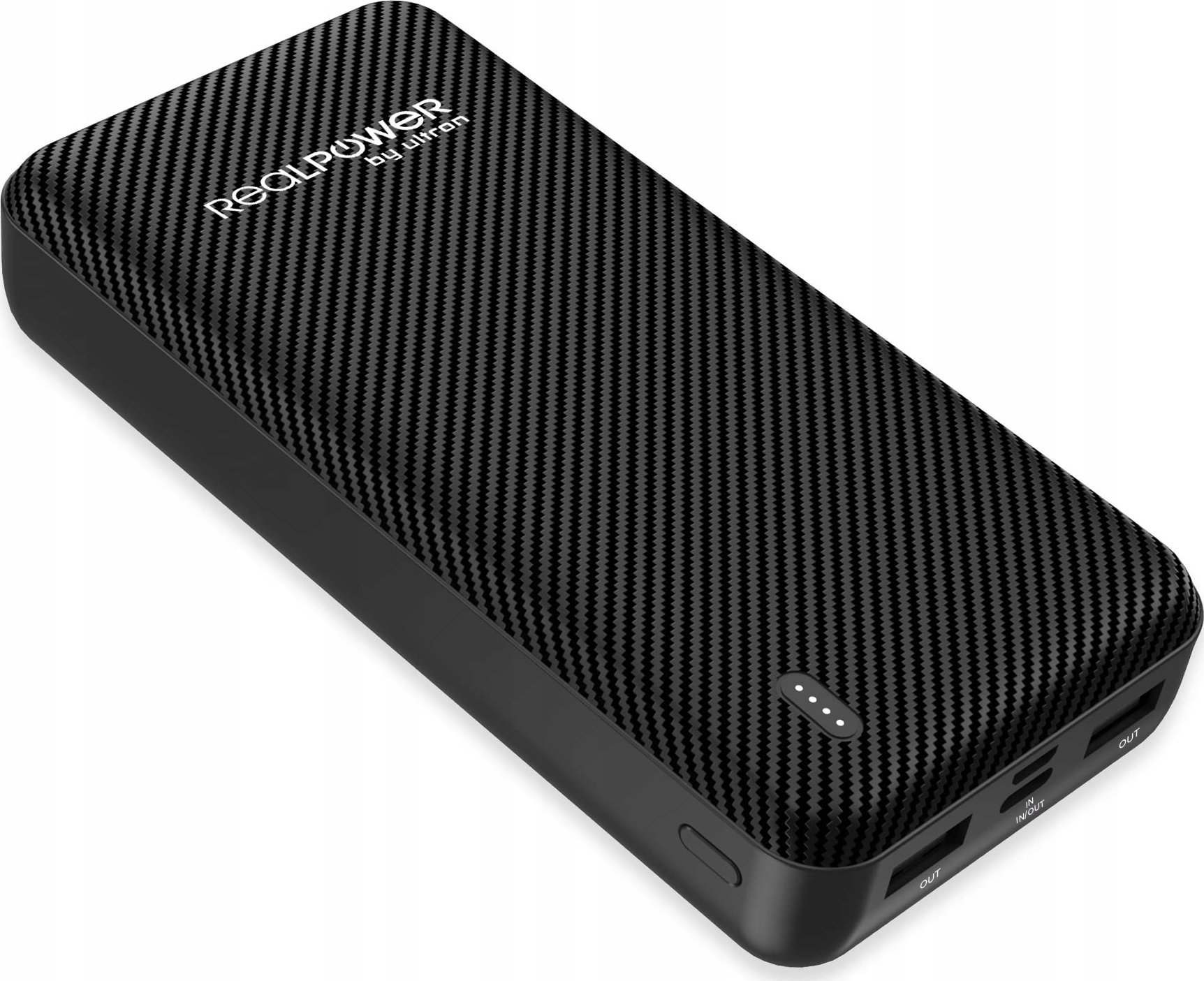 Realpower Powerbanka RealPower Powerbank PB-20000 SE černá 20.000mAh