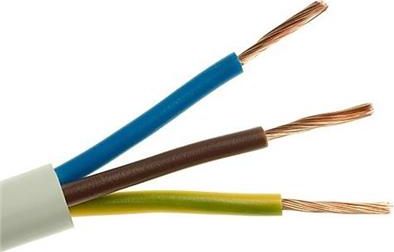 Kabel Elektrický kabel Elektrický kabel Bytový kabel 300/300V OMY 3x1