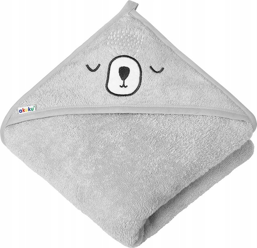 Akuku A0662 FROTÉ KUFRE NA RUČNÍKY ŠEDÁ