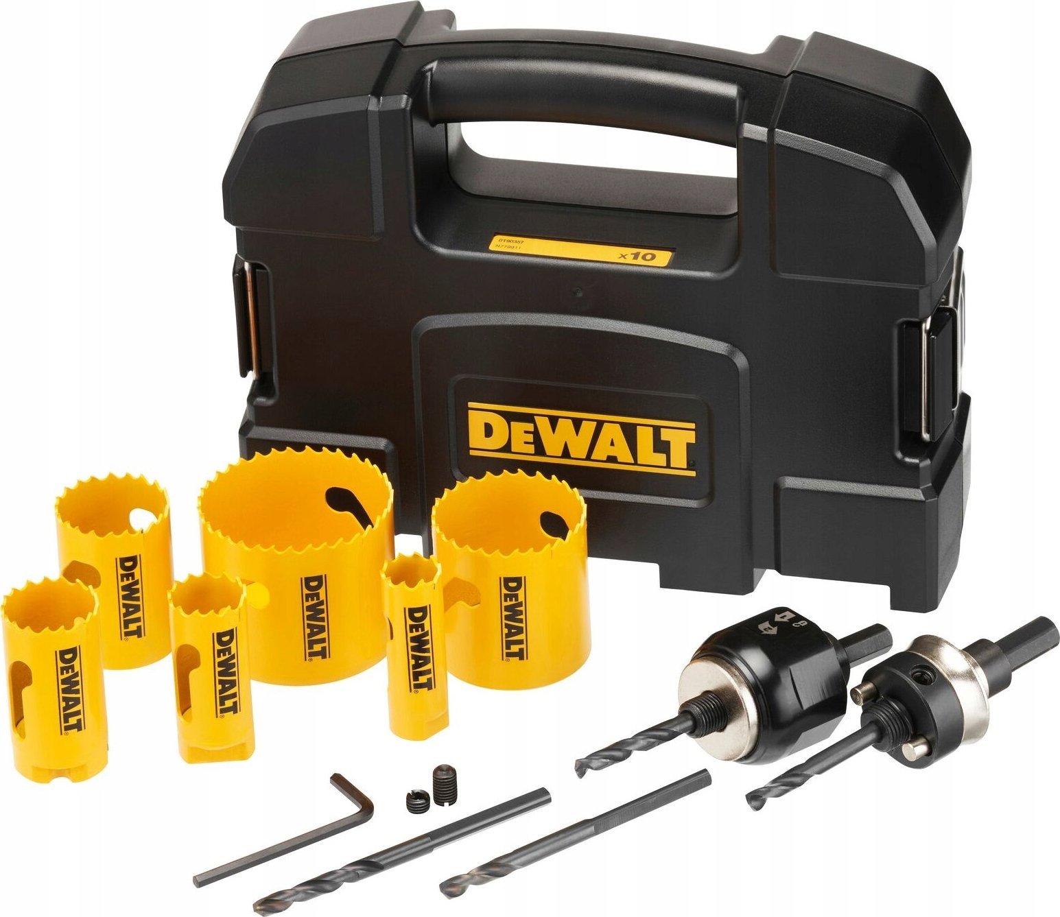 Dewalt  SADA DĚROVACÍ PILY 10 ks. BIMETAL UNIVERZÁLNÍ