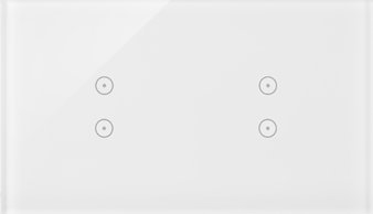 Kontakt-Simon Touch Panel Kontakt-Simon 54 Touch DSTR233/70 dva moduly dvě vertikální dotyková pole dvě vertikální dotyková pole bílá perleťová