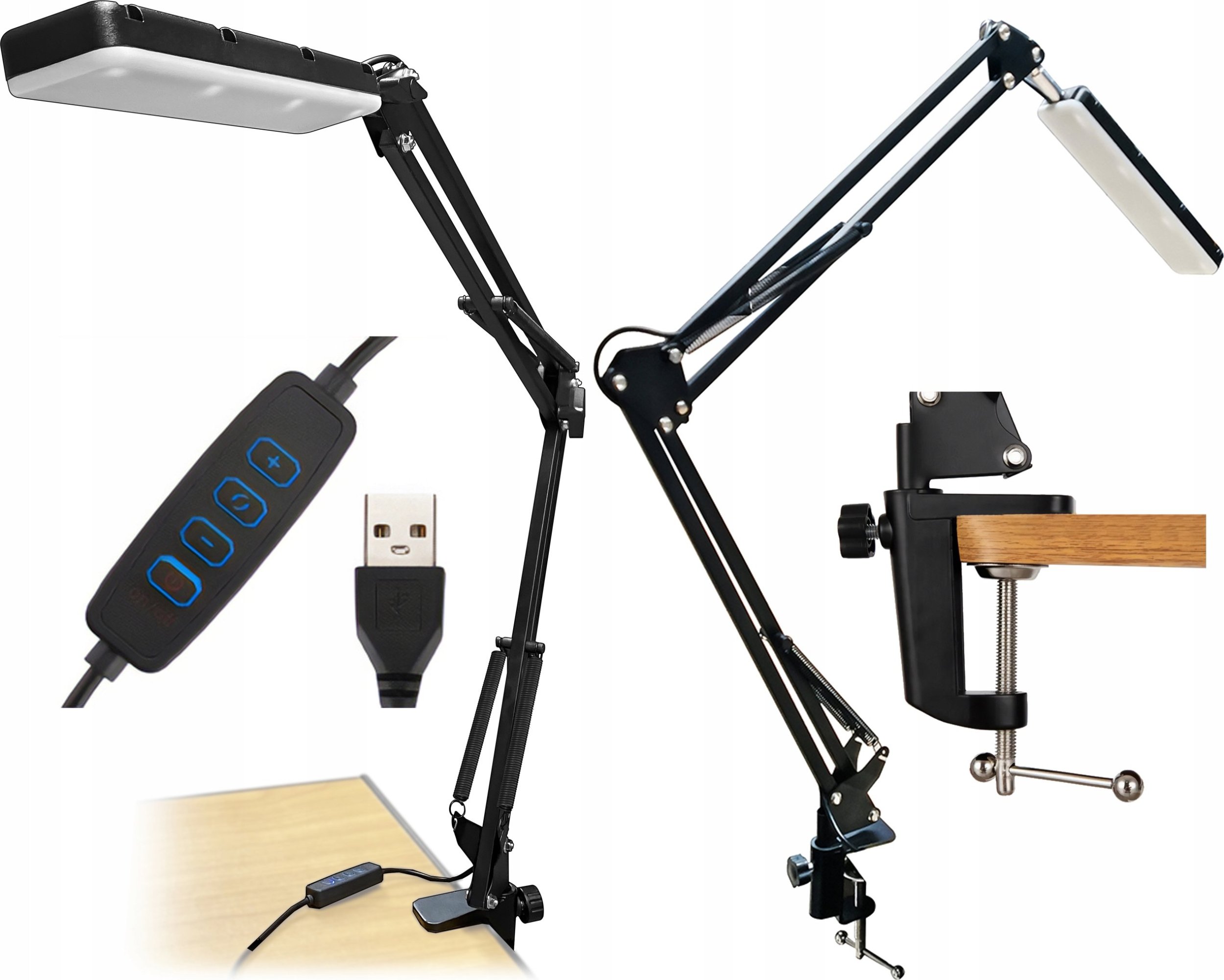 MEDIA-TECH FLEX LAMP STOLNÍ LAMPA MT224