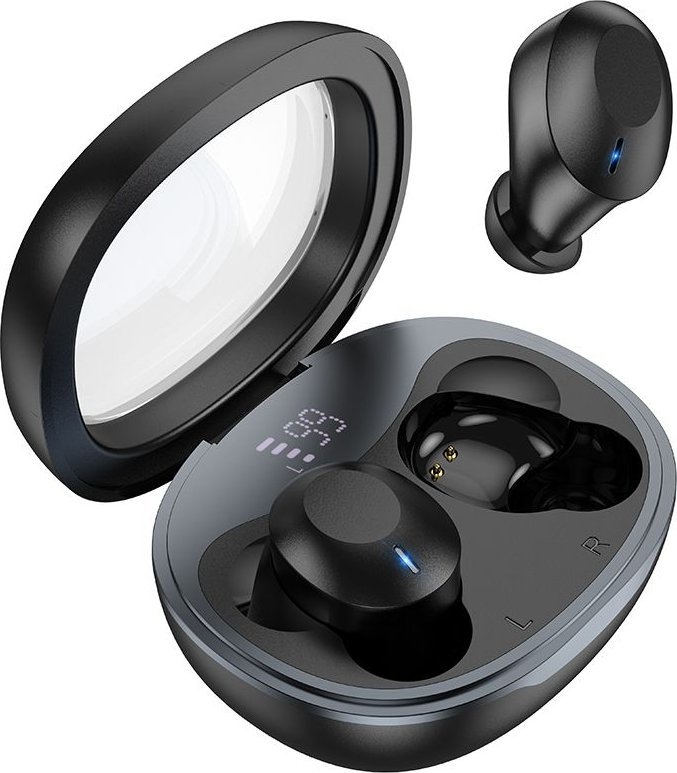Hoco Bezdrátová Bluetooth sluchátka TWS EQ3 černá
