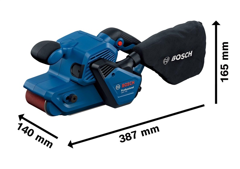 Pásová bruska Bosch GBS 750 Professional