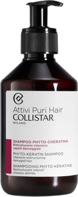Phyto COLLISTAR_Attivi Puri Phyto-Keratin Shampoo šampon na vlasy 250ml