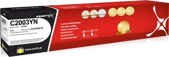 Asarto Toner Asarto Toner pro Ricoh C2003YN | 841926 | 9500 stran | žluť