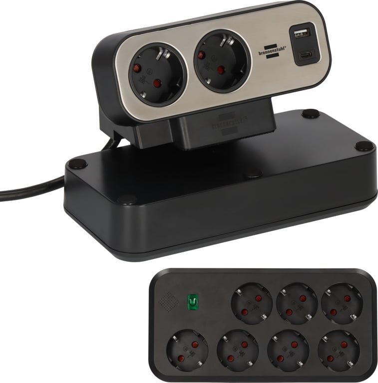 Brennenstuhl TSL ESTILO DUPLEX 7+2 USB TSS