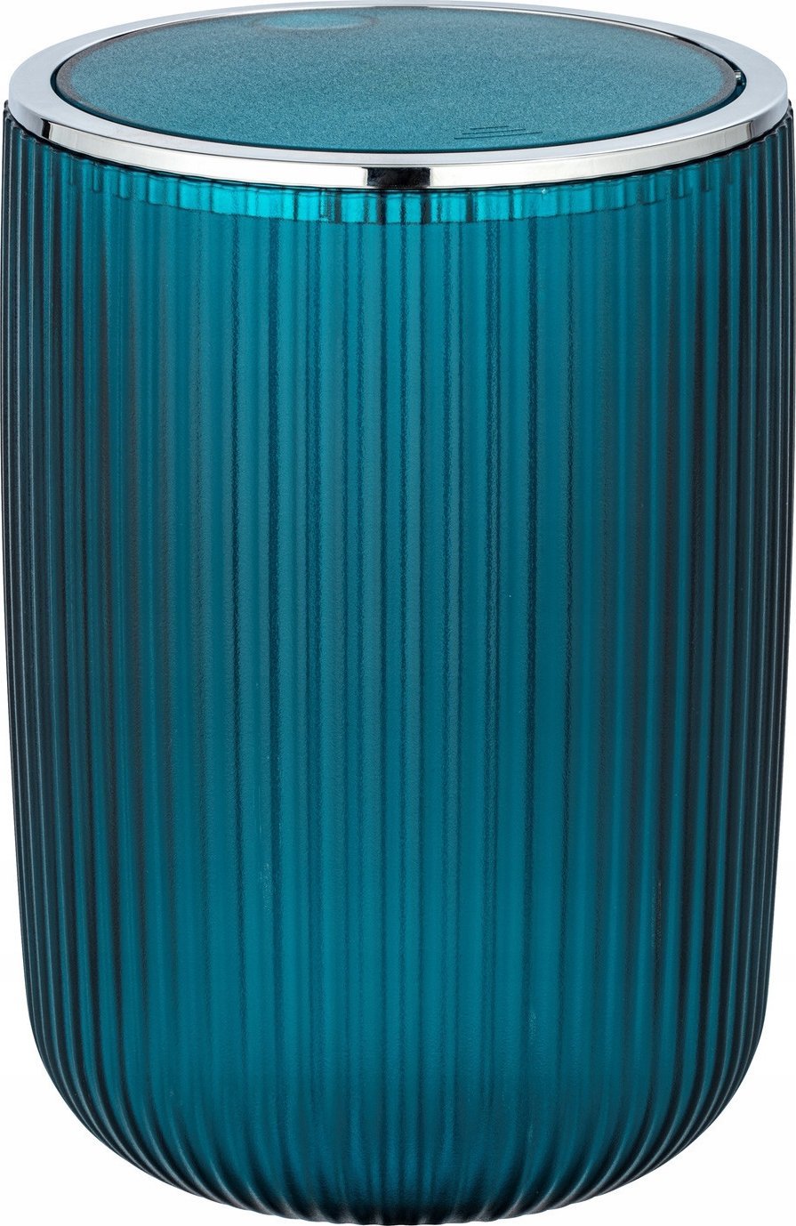 Wenko koš na prádlo AGROPOLI koupelnový koš s otočným víkem, L, marine, WENKO