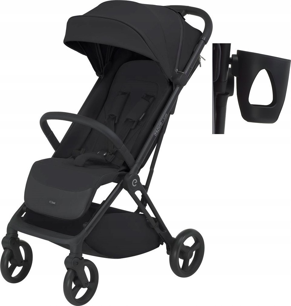 Espiro kočárek ESPIRO JUST STROLLER 10 černý pepř 5905683800129