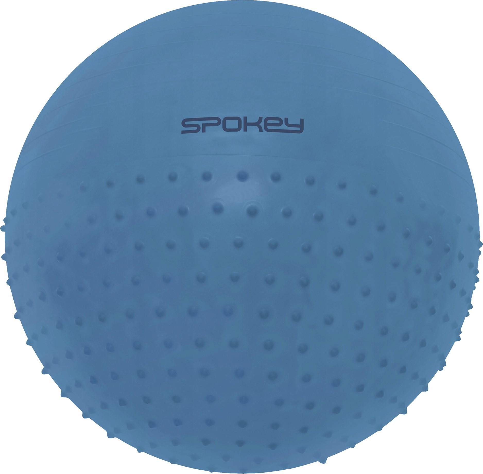 Spokey Gimnastikos kamuolys Spokey Half Fit, 55cm, melynas