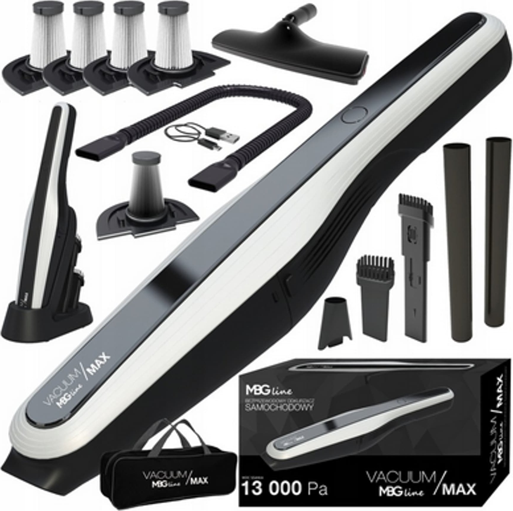 Luxusní vysavač Akumulátorový vysavač MBG line VACUUM MAX 2