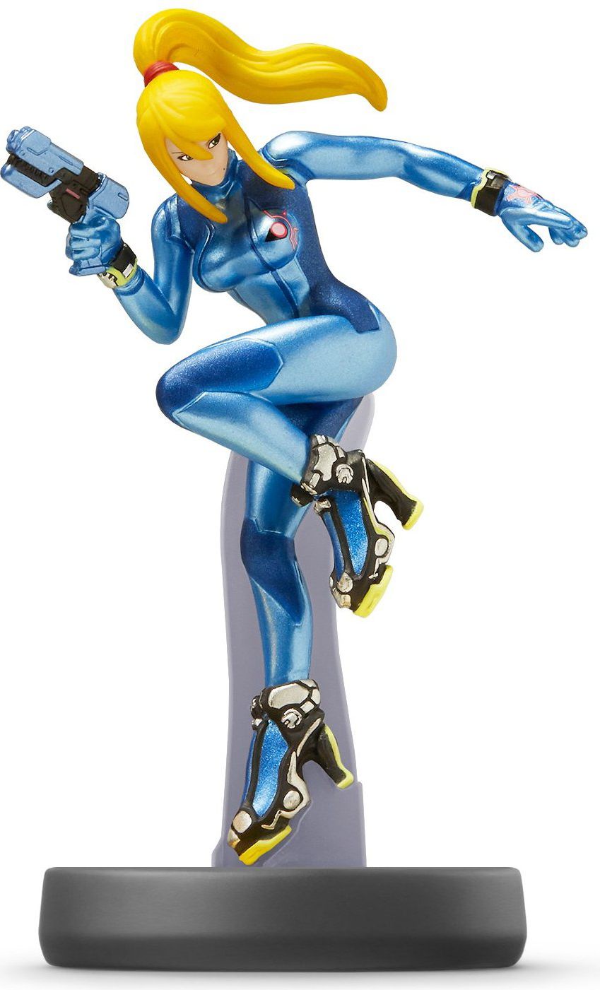 Nintendo Amiibo figurka Smash Zero Suit Samus (1072266)