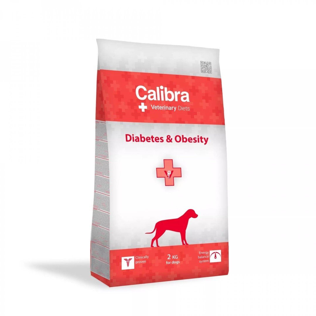 Calibra VD Dog Diabetes&Obesity 2kg granule pro psy