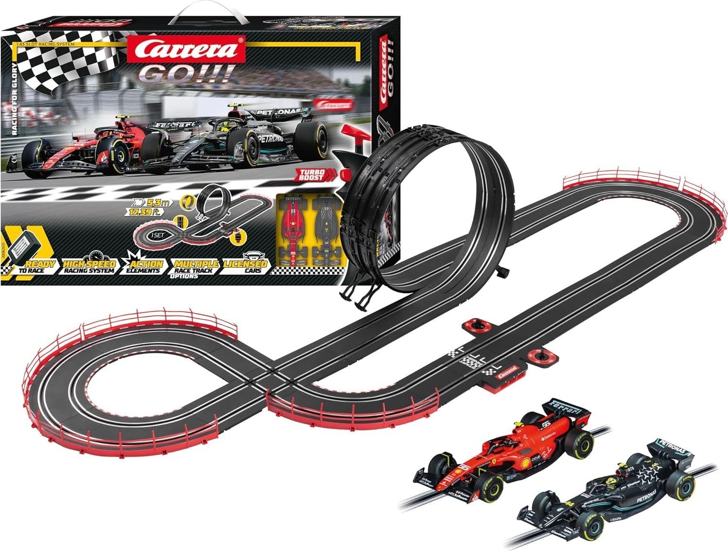 Carrera GO 62573, závodná dráha