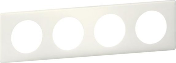Legrand Quadruple Frame Legrand Celiane 066704 Chalk