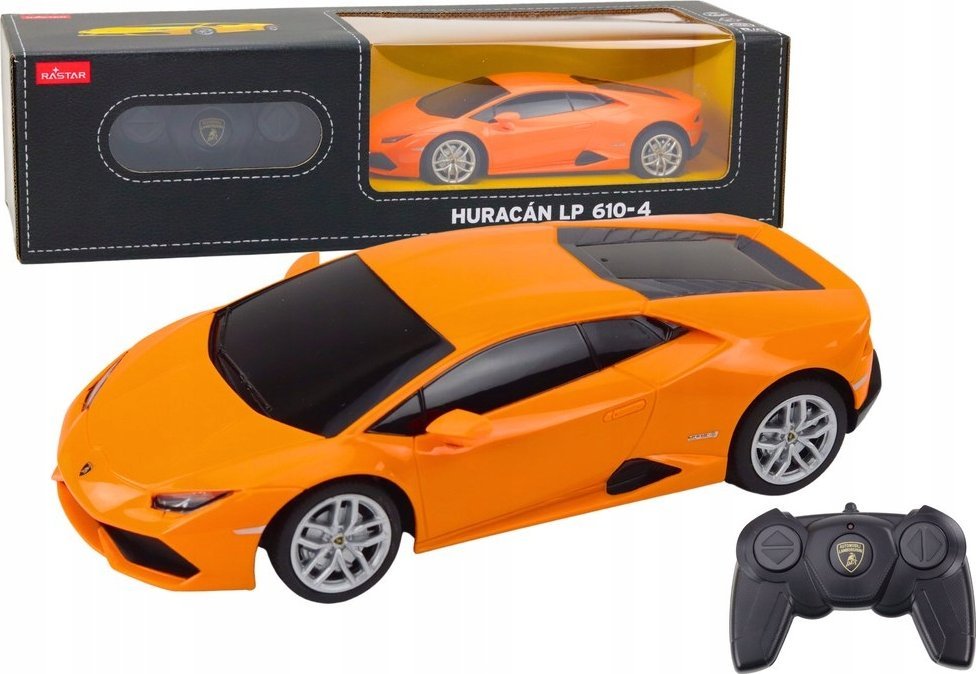 LeanToys Auto R/C Lamborghini Huracan 1:24 Rastar Orange