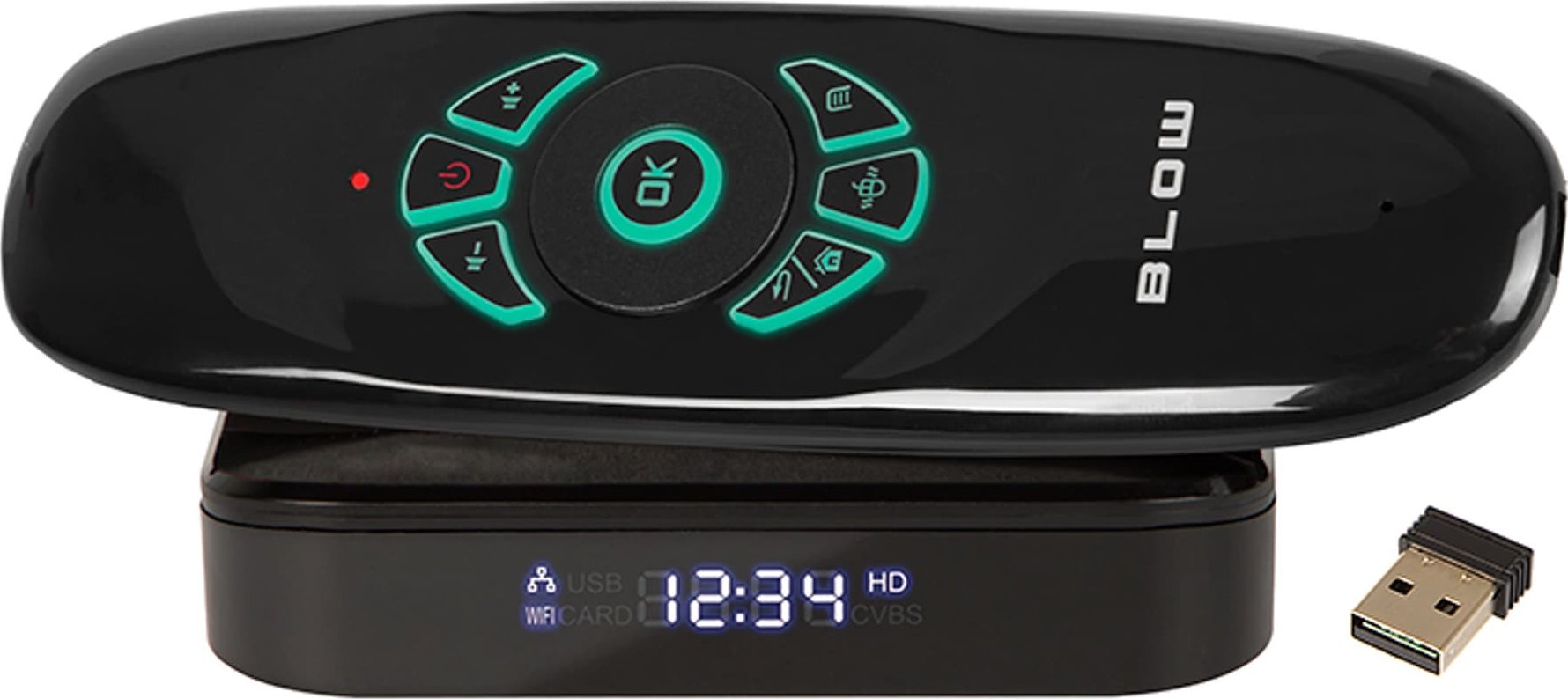 Blow Přehrávač médií 77-306# Android TV box Blow Bluetooth v2.1 s klávesnicí