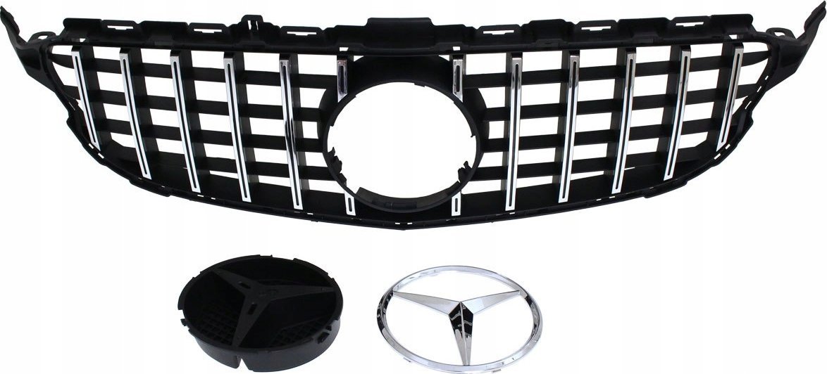 MTuning Grill Mercedes Benz W205 C63 GT Look Chrome 14+