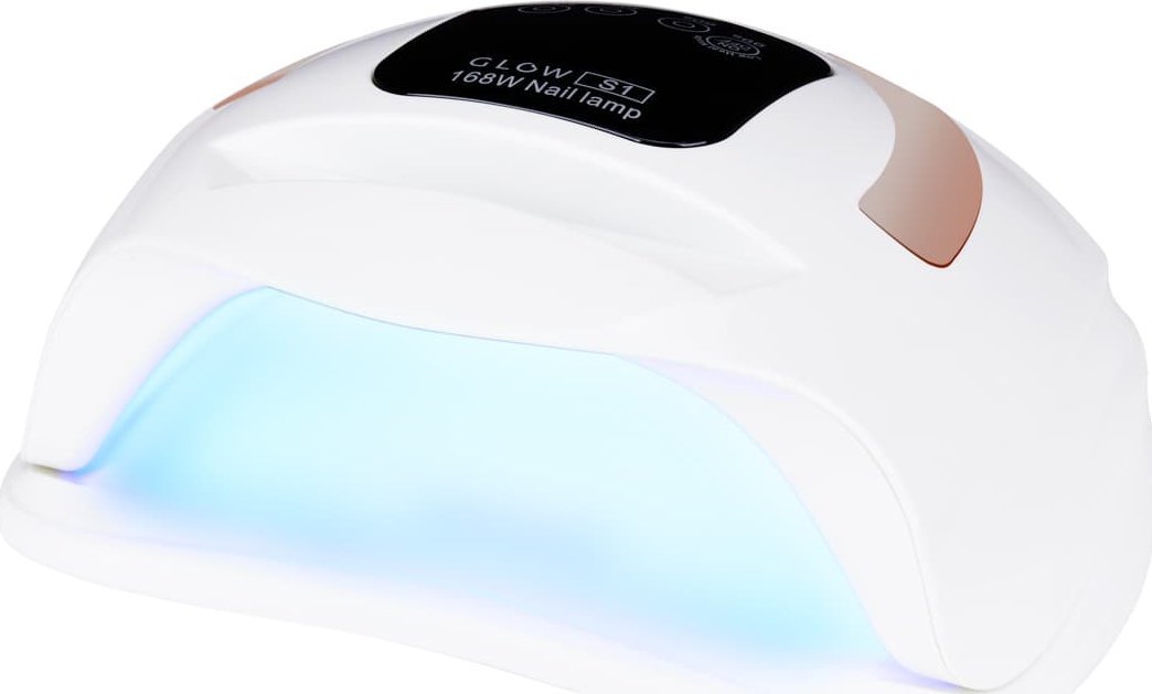Activeshop Lampa na nehty UV Dual Led Glow S1 168W zlatá