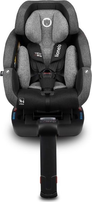 Autosedačka Lionelo Lukas 0-18kg černá a šedá