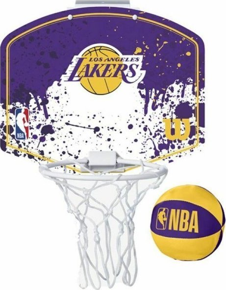 Basketbalový koš Wilson Los Angeles Mini Purple
