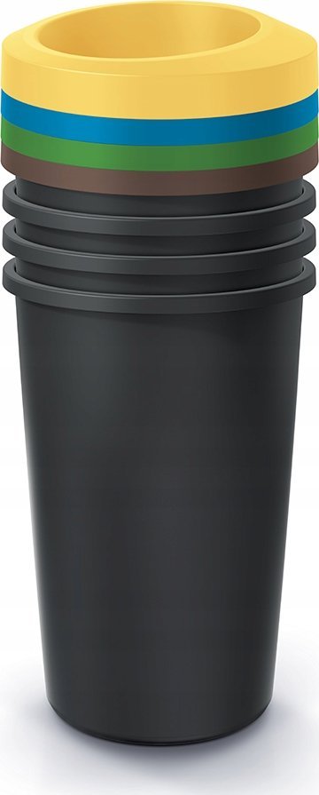 Prosperplast odpadkový koš ODPADKOVÉ KOŠE 4X45 L COMPACTA R SORTIBOX BARVA