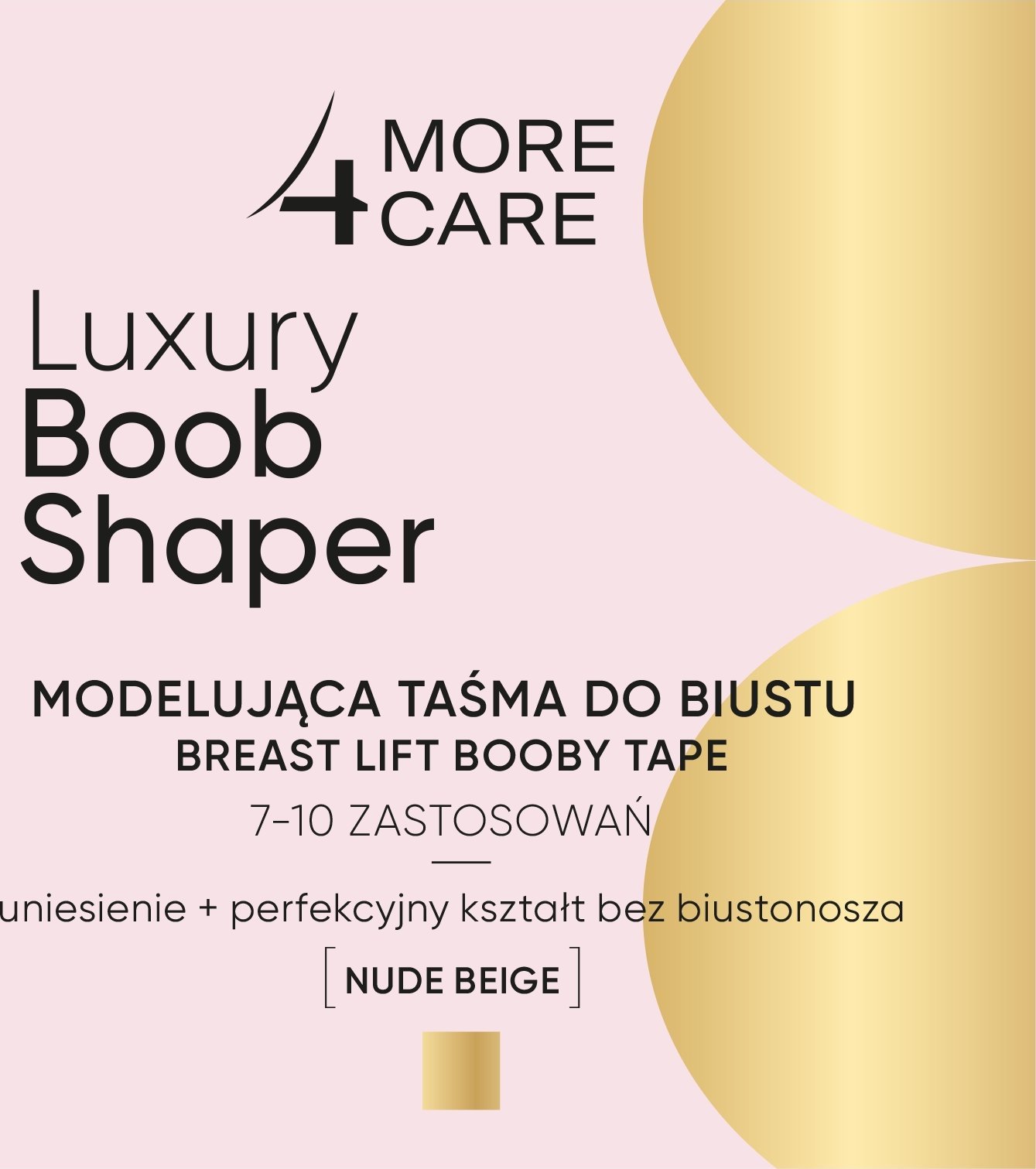 NoName MORE4CARE_Luxusní páska na tvarování prsou, 1 ks.