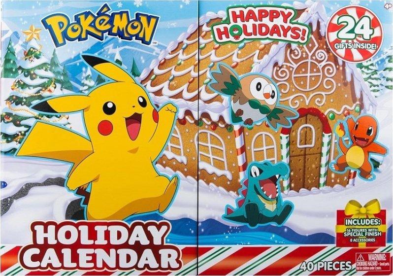 Adventní kalendář Orbico POKEMON Kalendář bitevních figurek 23 (81454)