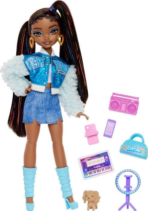Mattel Barbie Dream Besties Brooklyn panenka a doplňky HYC22