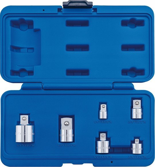 King Tony KING TONY SADA ADAPTÉRŮ A REDUKCÍ 1/4-3/4 6dílná.