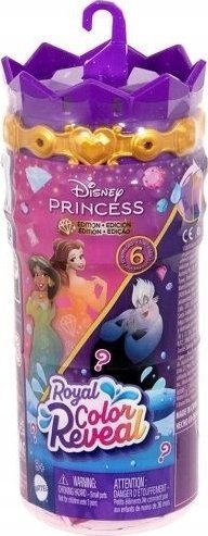 Mattel Panenka Disney princezna Color Reveal mix Mattel