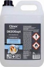 Clinex CLINEX DEZOSEPT (5L NÁDOBA) Alkoholový dezinfekční gel na ruce, univ.