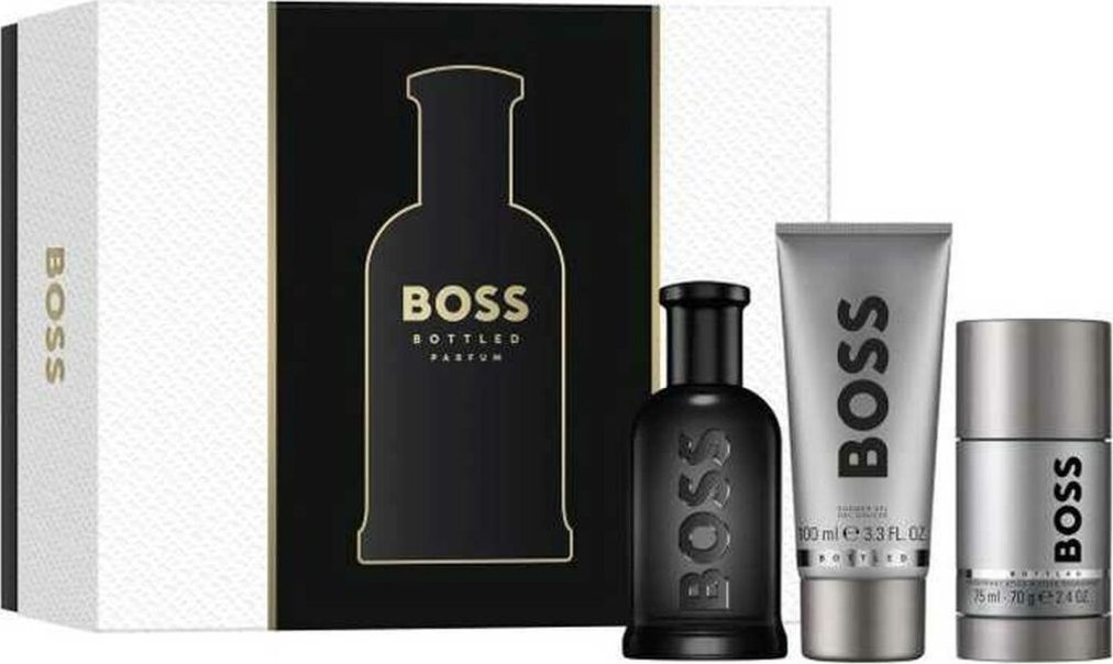 Alkotest SADA HUGO BOSS PARFÉM SPREJ 100 ml + TYČINKA 75 ml + SPRCHOVÝ GEL 100 ml