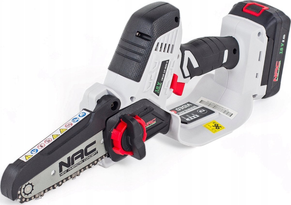 NAC motorová pila NAC CHAINSAW BATERIE. 18V 1x2,0Ah 12,7cm