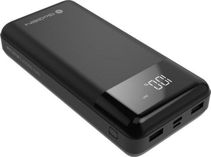 Powerbanka GoGEN Powerbanka GoGen PB300001B 30000 mAh černá