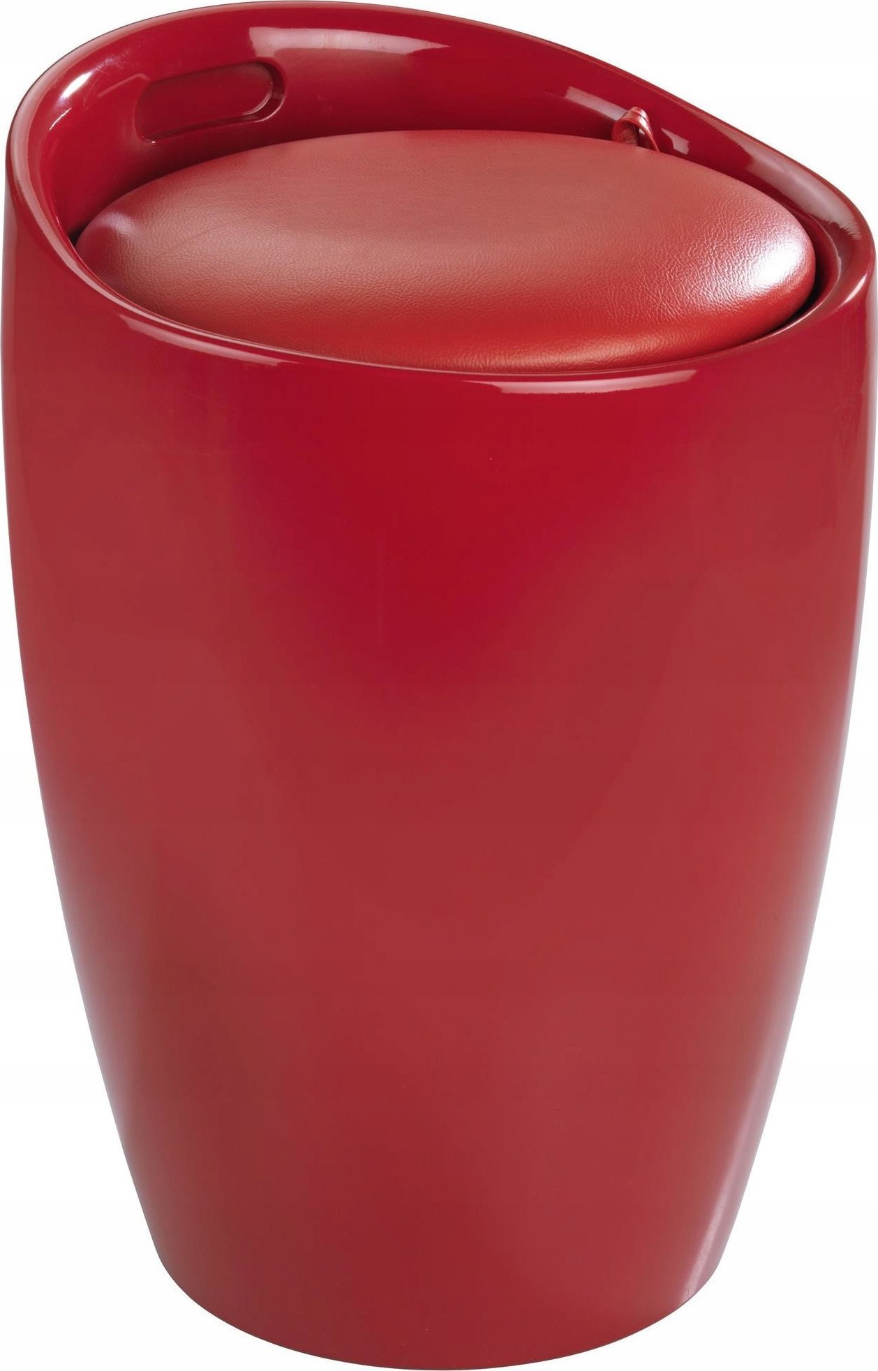 Wenko koš na prádlo CANDY LIGHT RED pouf - koš na prádlo, 2v1, WENKO