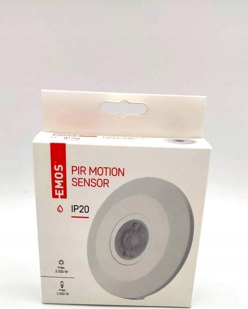 Emos pohybové infra (PIR) čidlo G1150, IP44 C 2000W, bílé