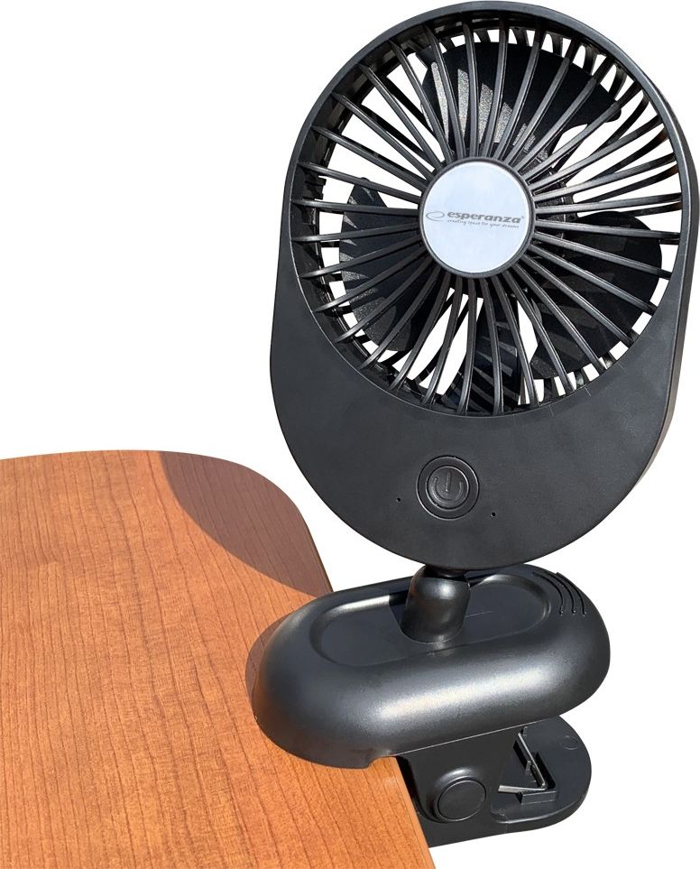 Esperanza EHF103K, kompaktný USB ventilátor, ČIERNY