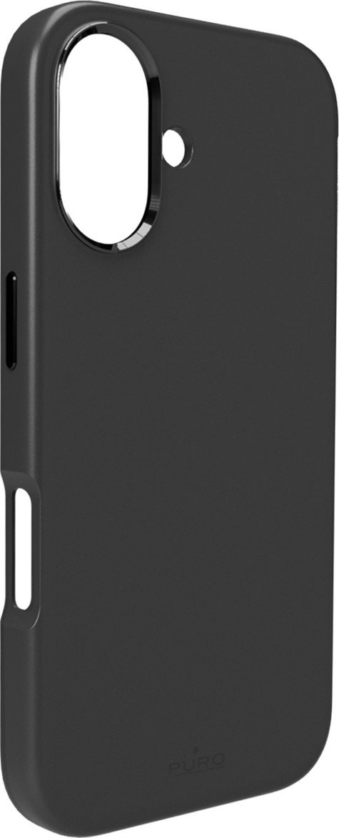 Silikonové pouzdro Puro Puro Icon Mag Pro MagSafe pro iPhone 16 – černé