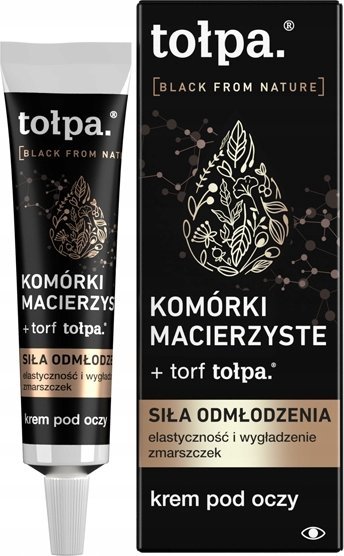 Alkotest TOŁPA_Černý oční krém s omlazující silou 10ml