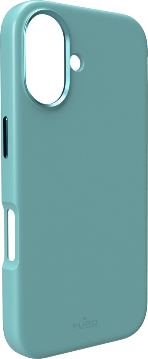 Silikonové pouzdro Puro Puro Icon Mag Pro MagSafe pro iPhone 16 – zelené