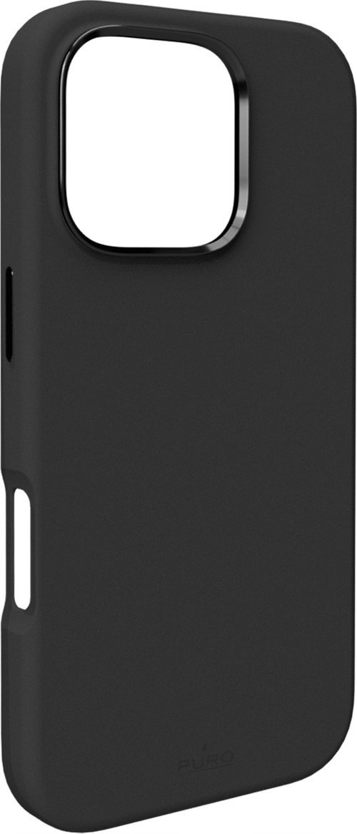 Silikonový obal Puro Puro Icon Mag Pro MagSafe pro iPhone 16 Pro – černý