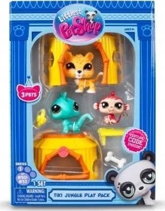 Schleich Littlest Pet Shop Jungle Set 3 figurky