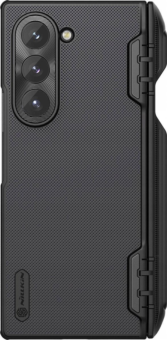 Nillkin Magnetický kryt Super Frosted Shield Fold pro Samsung Galaxy Z Fold 6 5G s držákem stylusu a magnetickým modulem - černý