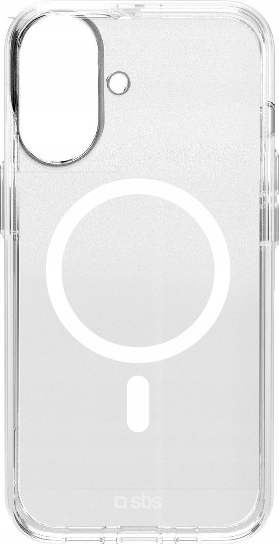 Pouzdro SBS Mobile SBS Extreme Mag D3O MagSafe pro iPhone 16 Plus – průhledné