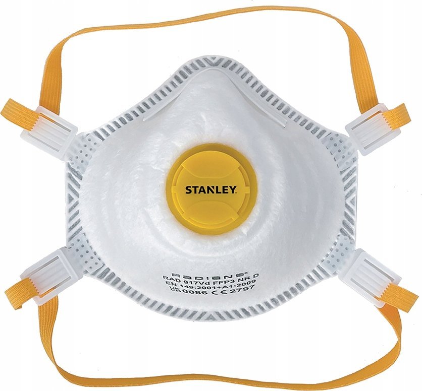 Stanley Ochranné masky s ventilkem FFP3, 5 ks Stanley