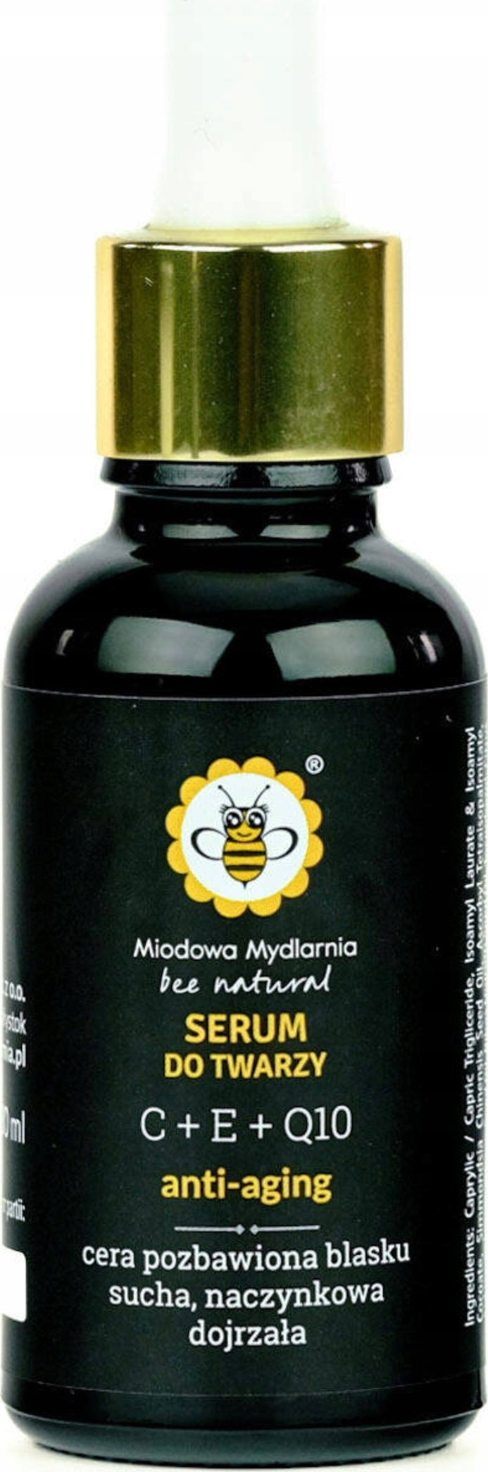 Alkotest MIODOWA MYDLARNIA_Facial Serum C+E+Q10 Anti-Aging 30ml