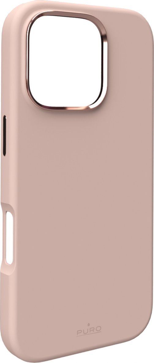 Silikonový obal Puro Puro Icon Mag Pro MagSafe pro iPhone 16 Pro – béžový