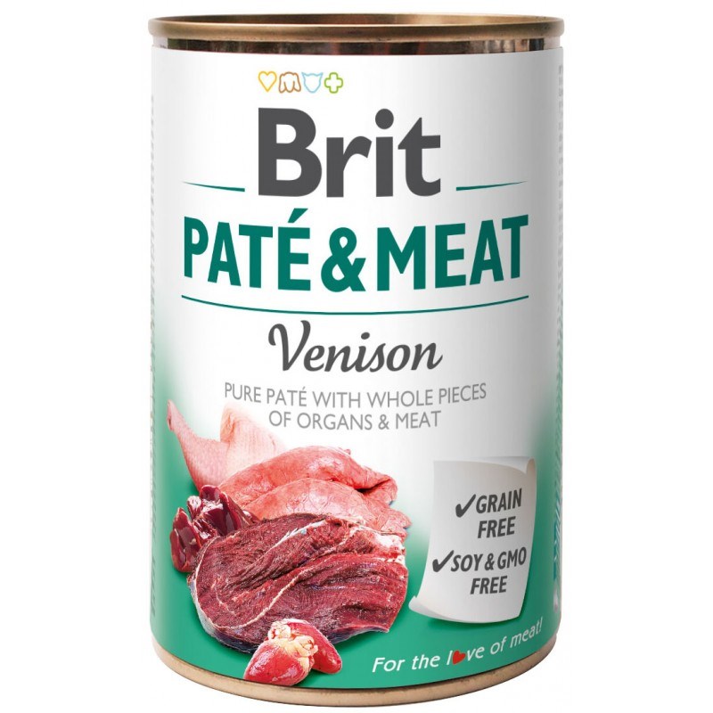 BRIT Paté & Maso se zvěřinou - 400 g